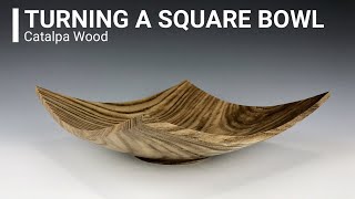 Woodturning  Turn a Square Bowl [It's pretty simple]