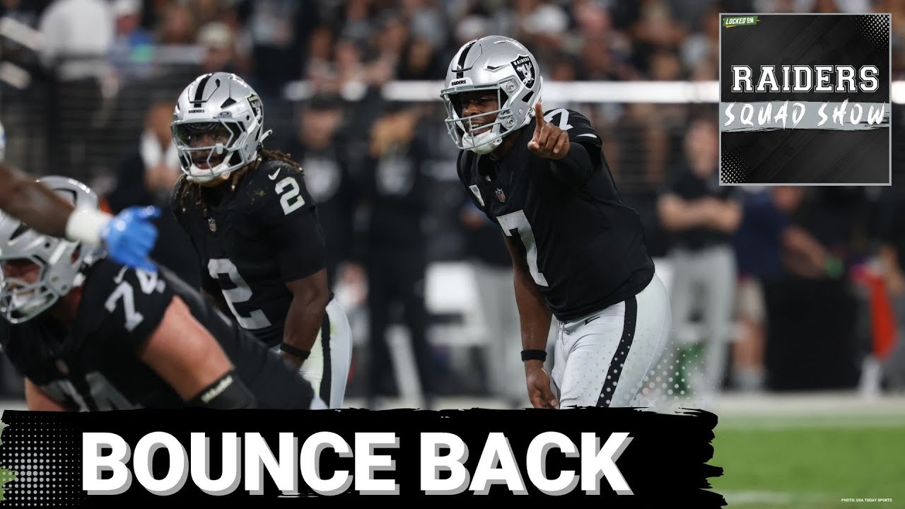 RAIDERS SQUAD SHOW: Can the LAS VEGAS RAIDERS bounce back? GENO’s BAD GAME & Washington Preview