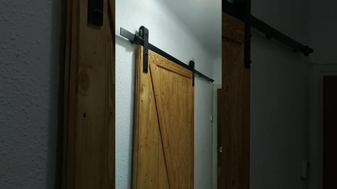 Como poner una puerta corredera