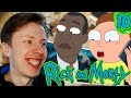 Рик и Морти / Rick and Morty ¦ 3 сезон 10 серия ¦ Реакция на мульт