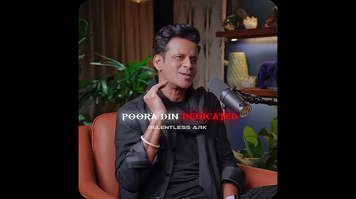 Work hard in Silence Success make The Noise. | Relentless Ark | ft. Manoj Bajpayee | #moneymindset