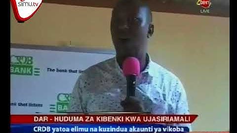 CRDB Kutoa Elimu Ya Huduma Za Kibenki Kwa Vikundi Vya Ujasiriamali