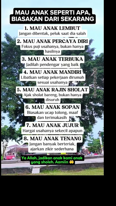 Biar Anak Sholeh, Mulai dari Sini! #anak #shorts