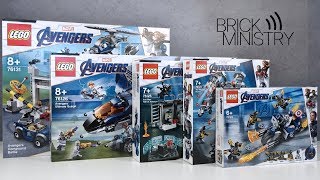 💸 ВСЕ наборы LEGO Мстители 4: Финал [Marvel 76123, 76124, 76125, 76126, 76131]