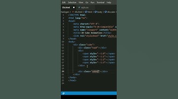 3D Cube Animation with Pure CSS | Mind-Blowing UI Effect! #shorts