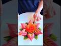 Fruit Carving Beautiful Roses Made from Apples 🍎🌹#FruitCarving#FoodArt#AppleCarving#SatisfyingVideo