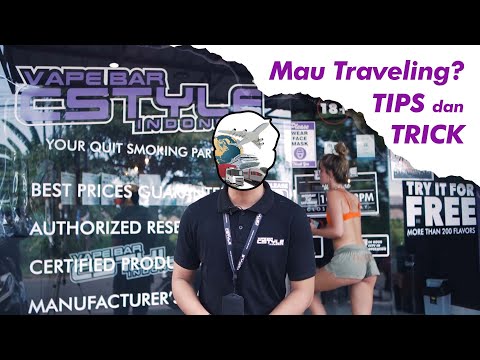 BAWA VAPE KE DALAM PESAWAT?! TIPS DAN TRIK MEMBAWA VAPE SAAT TRAVELING!