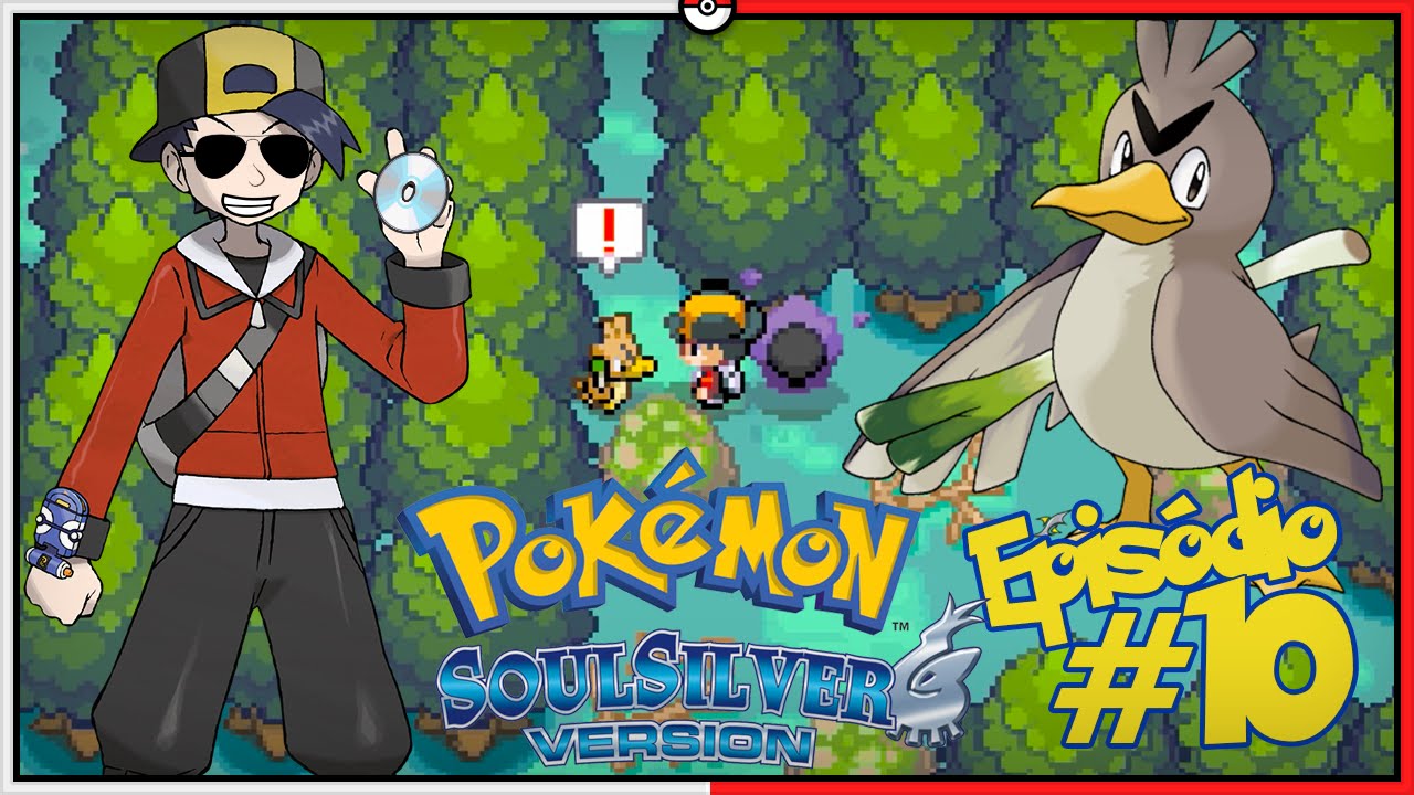 POKÉMON SOUL SILVER #10: CAÇADA AO FARFETCH'D NA FLORESTA ILEX PARA HM CUT  E HEADBUTT 