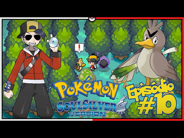 POKÉMON SOUL SILVER #10: CAÇADA AO FARFETCH'D NA FLORESTA ILEX PARA HM CUT  E HEADBUTT 