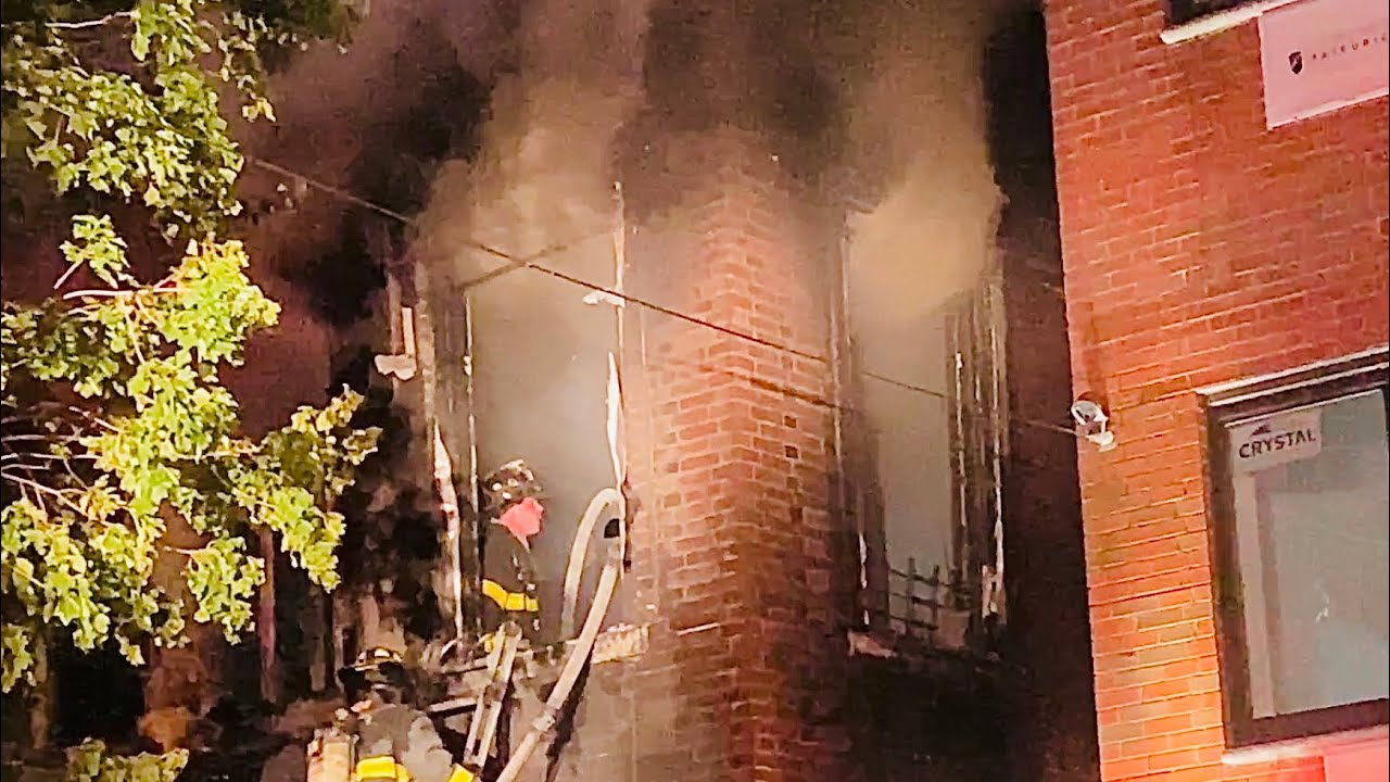 FDNY BOX 2751 - FDNY BATTLING A 3RD ALARM FIRE IN A PRIVATE DWELLING ON ...