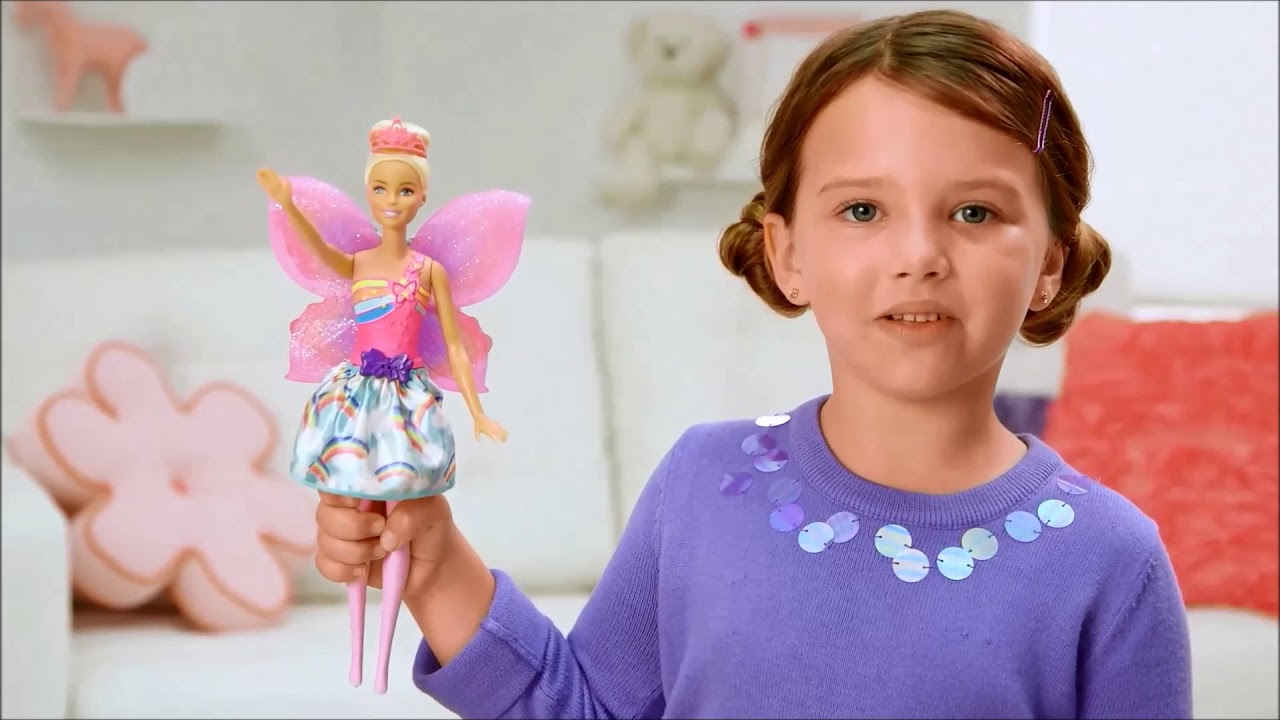 barbie dreamtopia fairy doll with flying wings