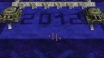 Super Devastator vs 7 China Infantry - Command & Conquer Generals Apocalyptic