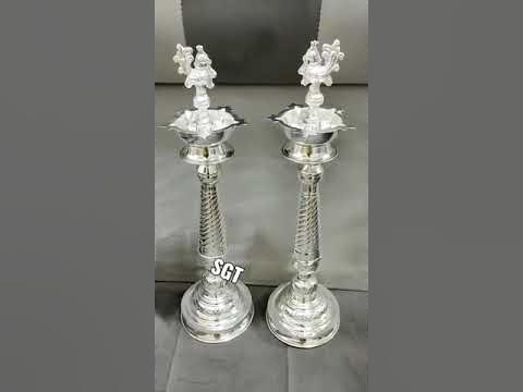 German Silver deepam kundulu || 9133734864 - YouTube