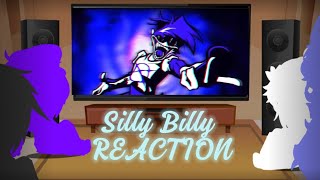 Silly Billy FNF ||Reaction||Gacha club||