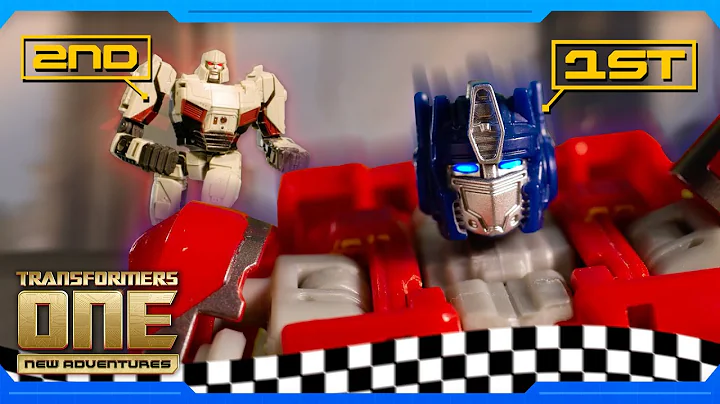 Ultimate Race Challenge: Orion Pax vs. D-16 | Transformers One: New Adventures | EP07 | Animation