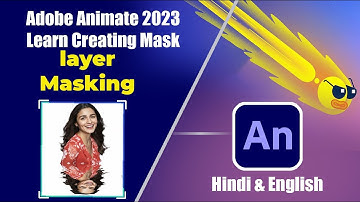 Adobe Animate  Tutorial for Beginners How to use mask layers Masking in Animate cc