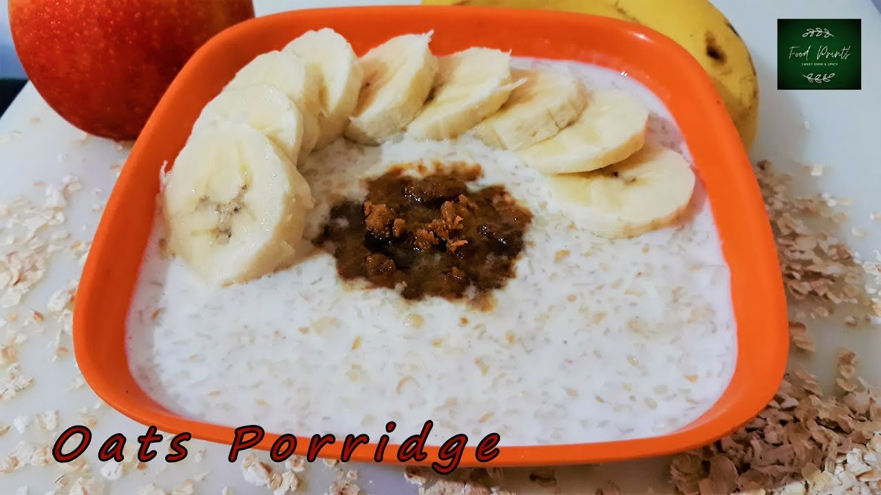 Quick Oats Porridge ओट्स पोऱ्रीज Easy & Healthy Recipe Weight