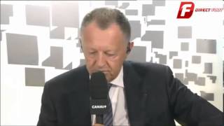 Clash entre Pierre Ménes et J.M Aulas!