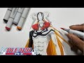 How To Draw Ichigo Vasto Lorde Step By Step Tutorial! - Bleach