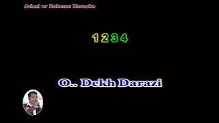 AFGAN JALEBI Karaoke With Scrolling Lyrics English