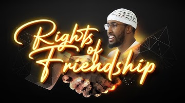 UK Tour || Rights Of Friendship || Ustadh Abdulrahman Hassan #amau