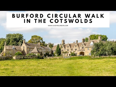 BURFORD CIRCULAR WALK | Cotswolds Walk | Burford Walk | Burford, Cotswolds | Windrush Valley