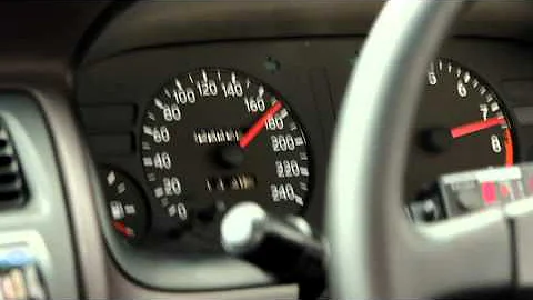 4AGE 20v Blacktop - Full Throttle @ 190kph with 110mm Trumpets