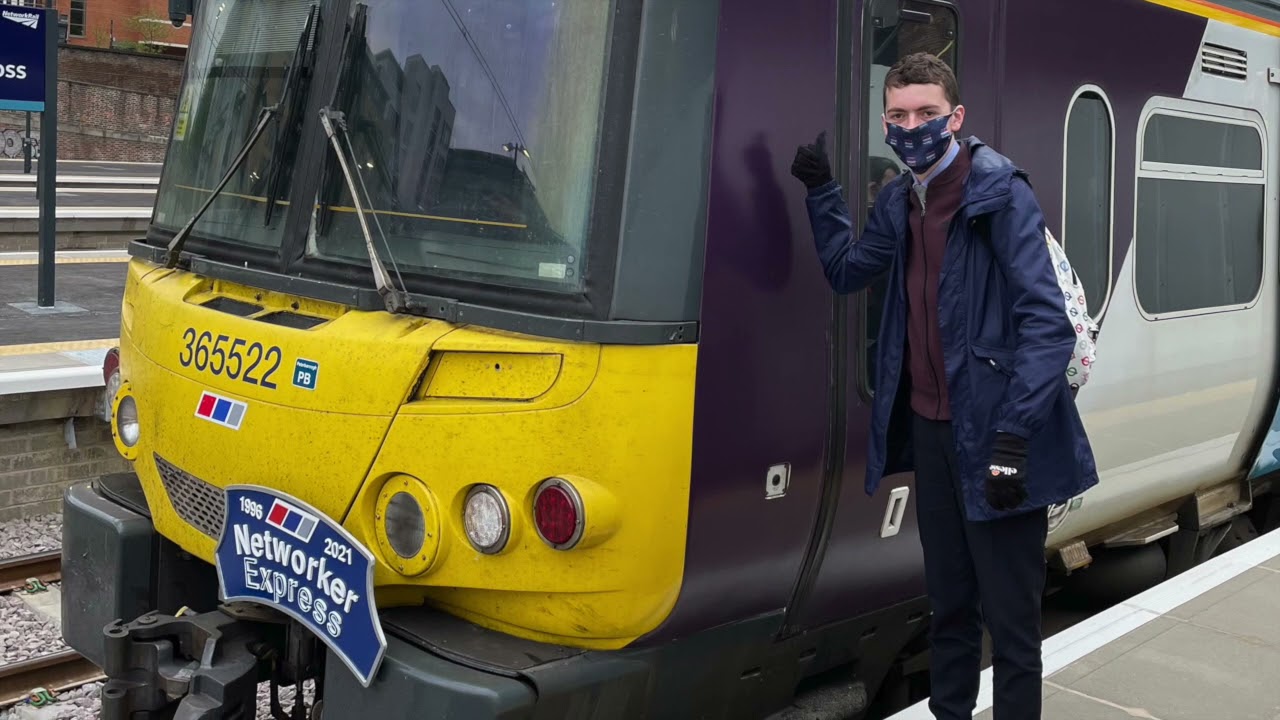 Great Northern class 365 farewell at King's Cross