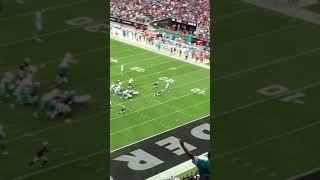 Dolphins making a second touchdown Vs Raiders #shorts