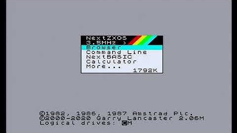 Amiga Module Player dotcommand for the ZX Spectrum Next NextBasic