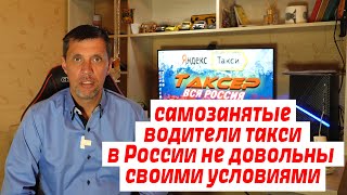 Самозанятые водители такси написали претензию власти