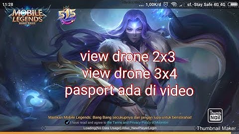 DRONE VIEW TERBARU MOBILE LEGEND PATCH LUO YI