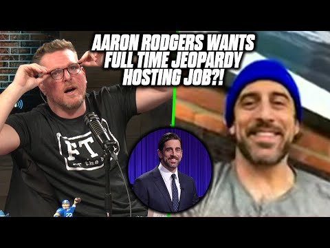 Aaron Rodgers Tells Pat McAfee He Wants To Be Jeopardy Host Full Time