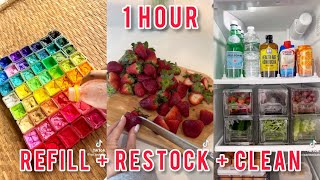 1 HOUR ⏰ Restock and Refill  Organizing  Cleaning  TikTok Compilation