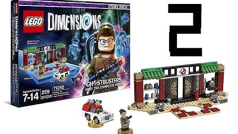 Lego Dimensions: Ghostbusters 2016 Story Pack Part 2 100% Playthrough Ps4/No Commentary