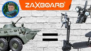 Zaxboard Hunter V3 OFF ROAD Aqua 2400w! Часть1: Как настроить и как убрать косяки.