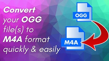 How to convert your OGG file(s) to M4A format. Quick. Easy. Free! (PC & Mac users)