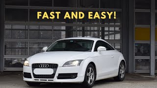 How To Replace Daytime Running Lights (Audi TT Mk2)