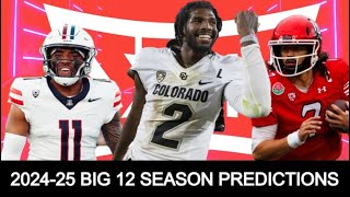 2024 Big 12 Season Predictions | 2024 College Football Schedule Predictions |