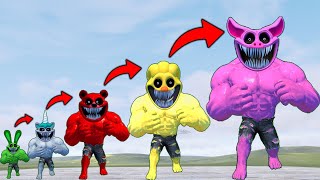 EVOLUTION OF NEW SMILING CRITTERS POPPY PLAYTIME CHAPTER 3 in Garry's Mod