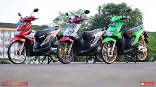MODIFIKASI MOTOR HONDA BEAT INDONESIA (HBI) all zona part6