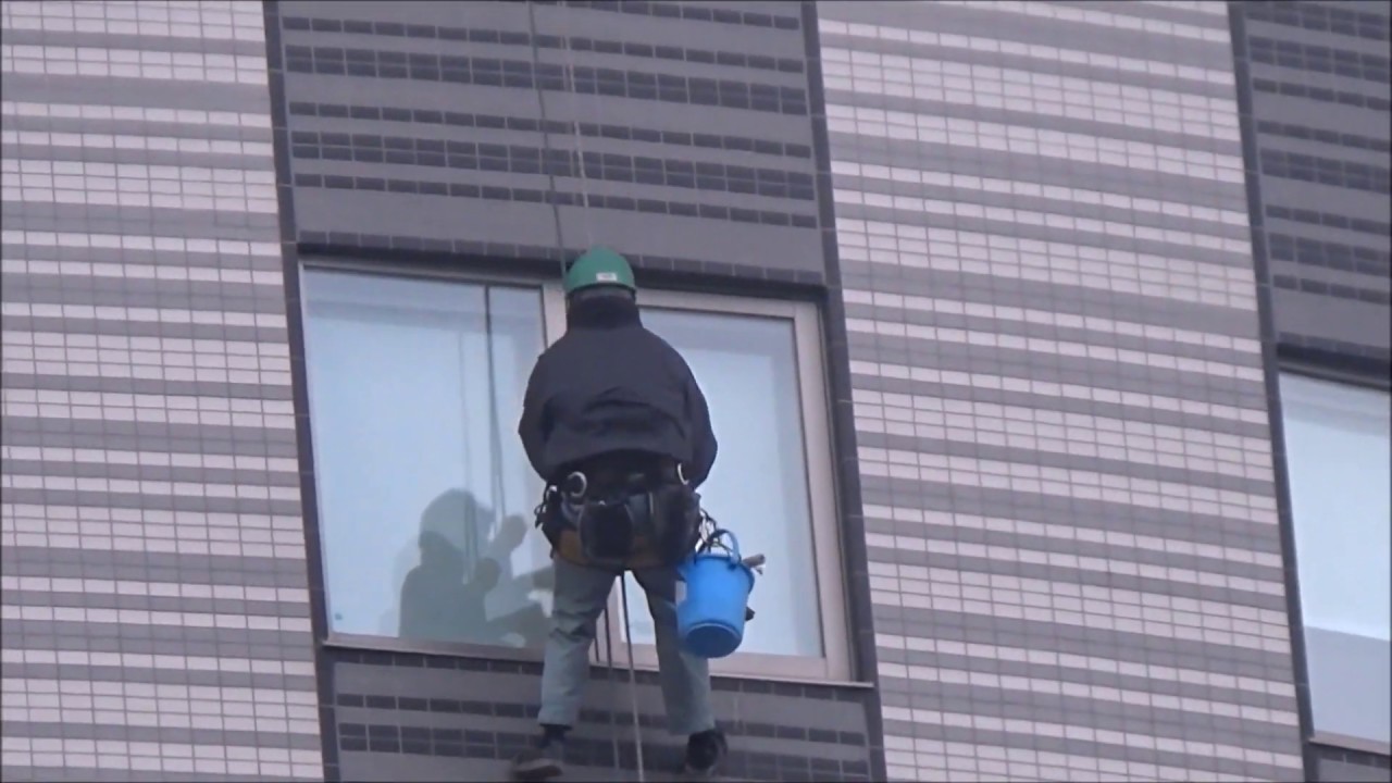 window cleaner Japan YouTube