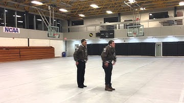 Stockton University Lambda Theta Phi Saluting