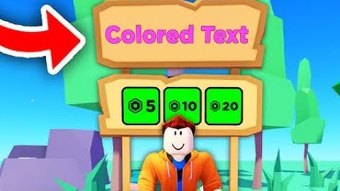 How to Change text color in Pls Donate? FULL GUIDE