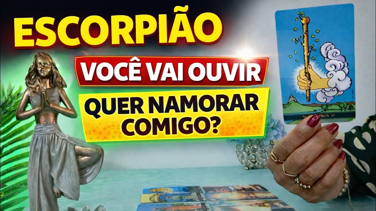 * ESCORPIÃO * 💫🔥 ESSE PEDIDO VEM DO CORAÇÃO. 