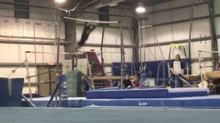 Emily Ford double pike off bars