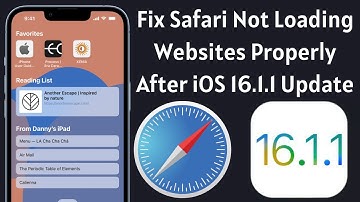 How To Fix Safari Not Loading Websites Properly After iOS 16.1.1 Update