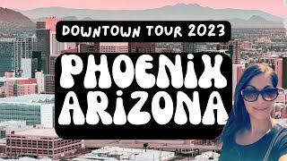 PHOENIX AZ DOWNTOWN tour! 🌵 Moving to Arizona 2024