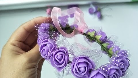 DIY flower crown-skycut camera automatically print and cut cutting plotter