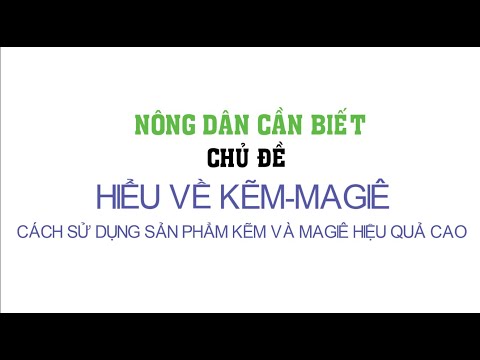 Video: Công thức của magie hiđro sunfat là gì?